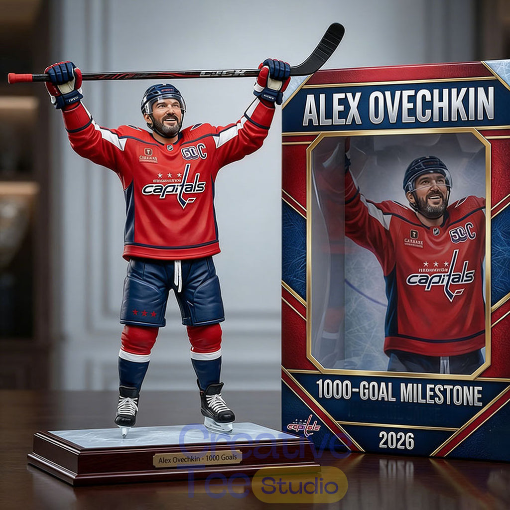 Alex Ovechkin: 1000th Career Goal “Millennium Milestone” Collectible Figure