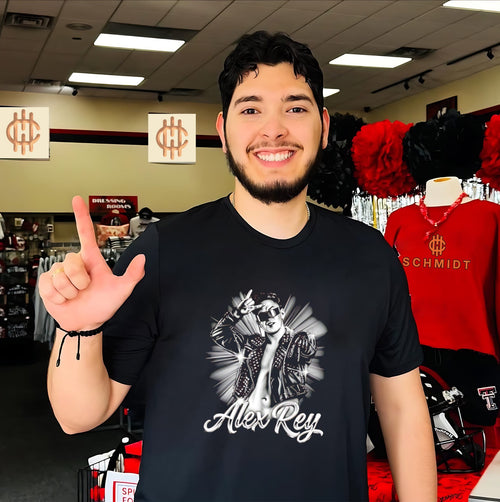 Alex Rey Pro Wrestling player collage shirt