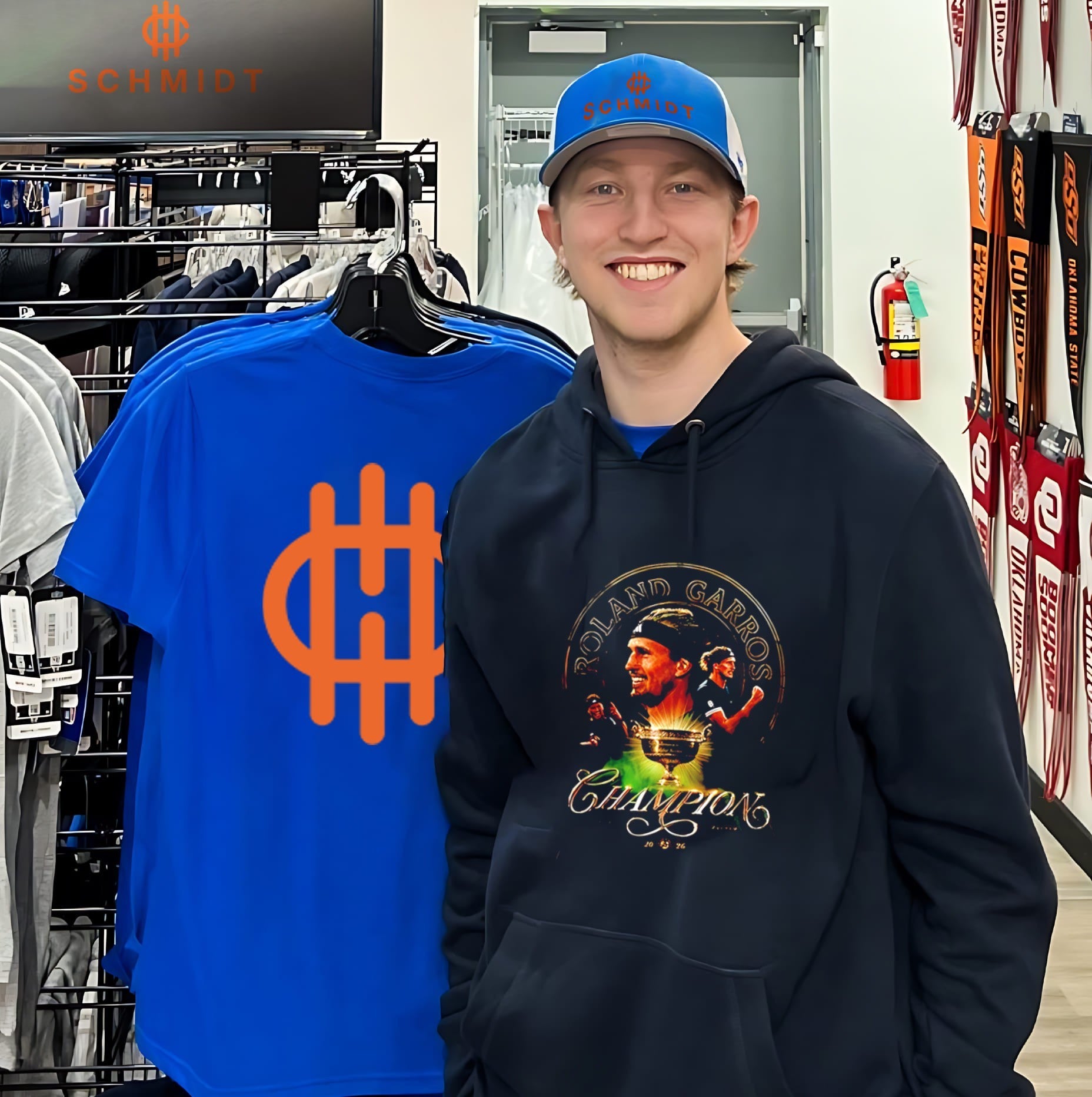 Alexander Zverev 2026 Roland-Garros Champions Shirt