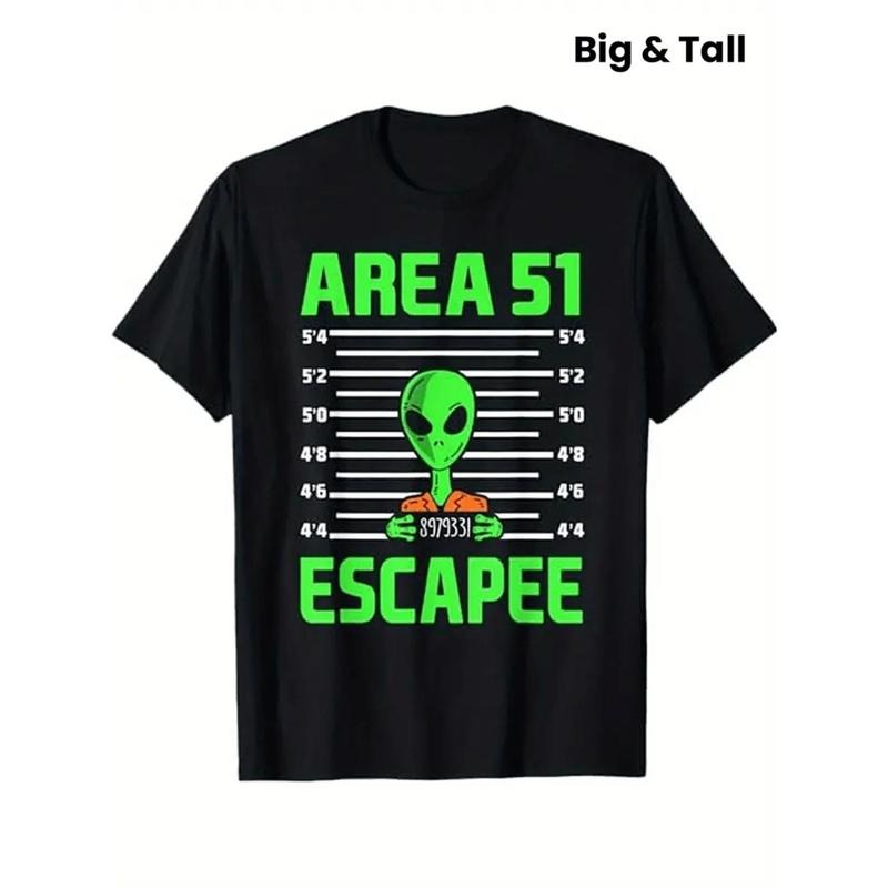 Alien Invasion Graphic T-Shirt 100 Cotton Soft Crew Neck UFO Conspiracy Theory Novelty Top for Men Women Casual Wear...