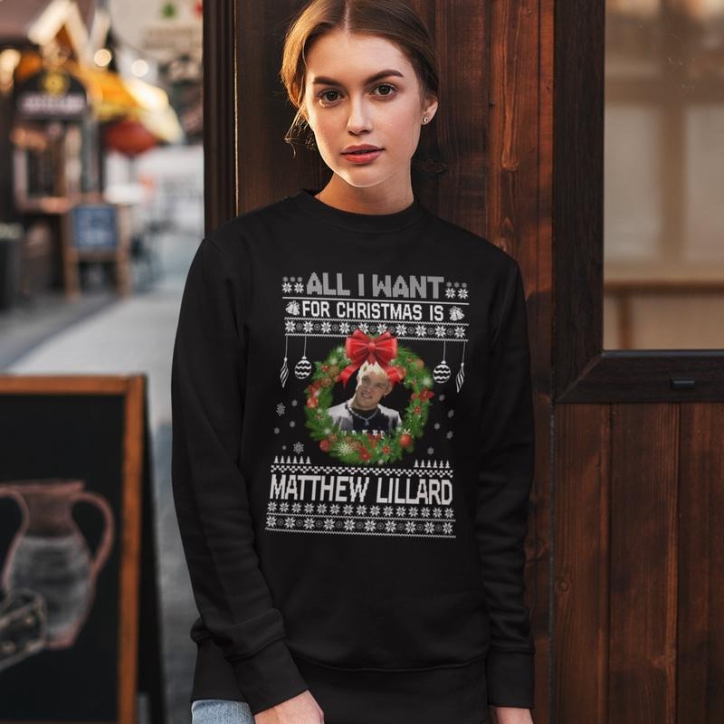 All I Want For Christmas Is Matthew Lillard Shirt, Christmas Wish Hoodie, Fiction Character Tee, Christmas Gift Sweatshirt
