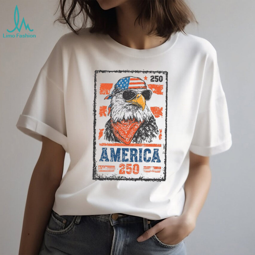 America 250 Patriotic Eagle United States Semiquincentennial T Shirt