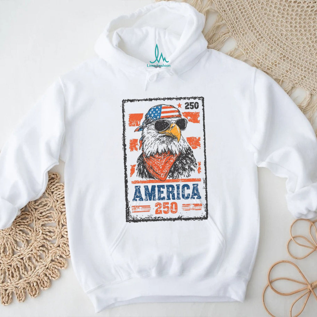America 250 Patriotic Eagle United States Semiquincentennial T Shirt