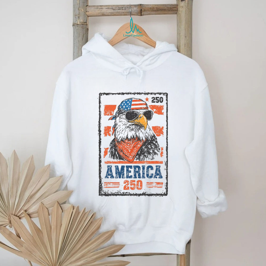 America 250 Patriotic Eagle United States Semiquincentennial T Shirt
