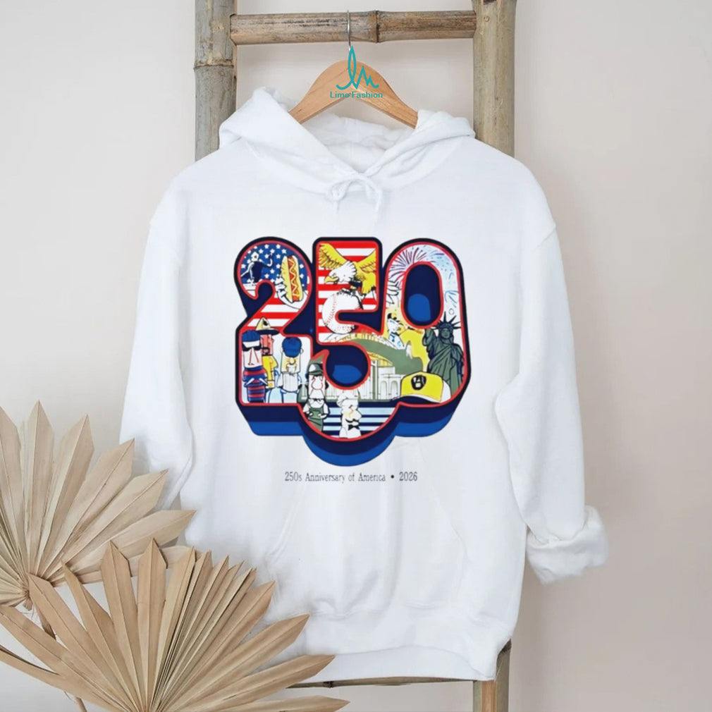 America 250th Anniversary 2026 Patriotic Symbols USA T Shirt
