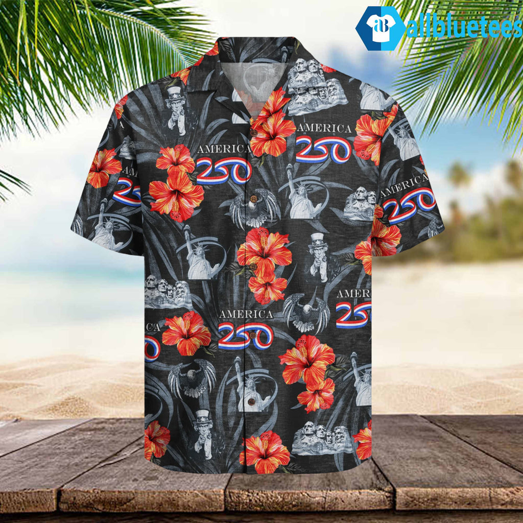 America 250th Anniversary Hawaiian Shirt