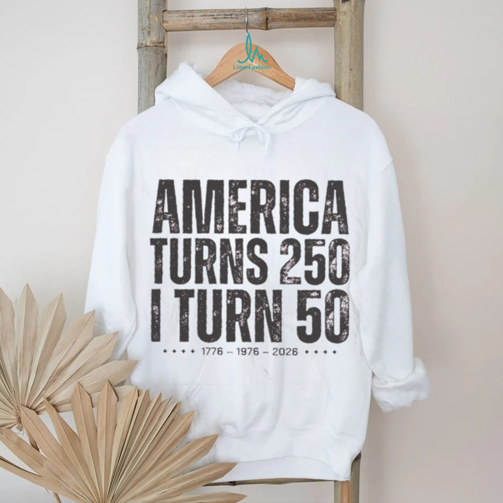America 250th Birthday 50th Birthday Retro Graphic T Shirt