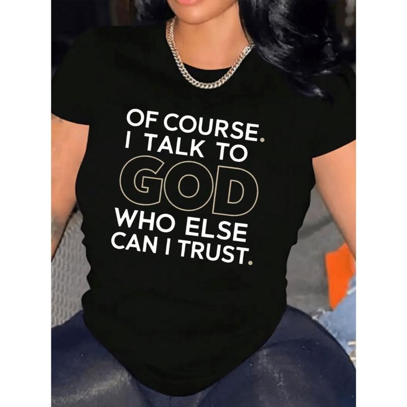 American Independence Day T-shirtI God T-Shirt For Women Casual Short Sleeve Comfortable Crew Hoodie, Sweatshirt
