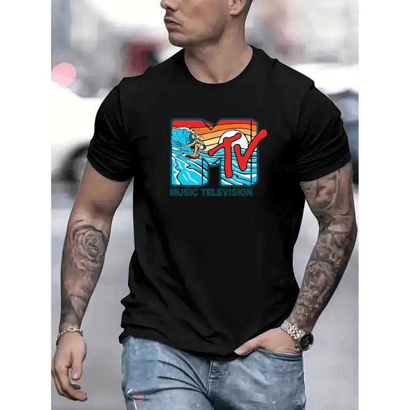American Independence Day T-shirtMen Crew Neck Fashionable Short Sleeve Sports T Shirt For Summer And Spring Athletic...