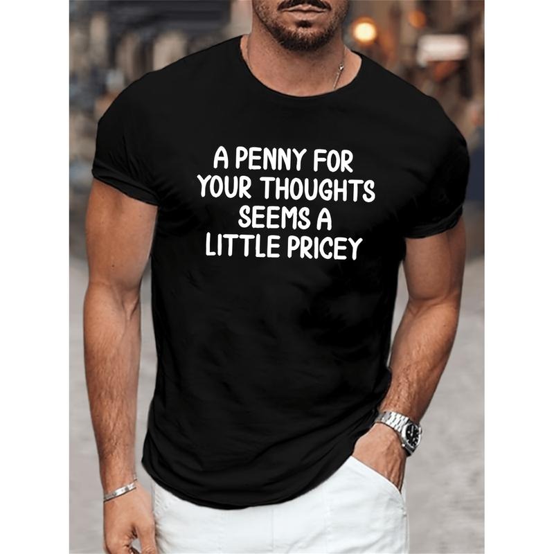 American Independence Day T-shirtStylish Summer Short Sleeve Mens Comfortable Crew Neck T Shirt With Funny Slogan Print...