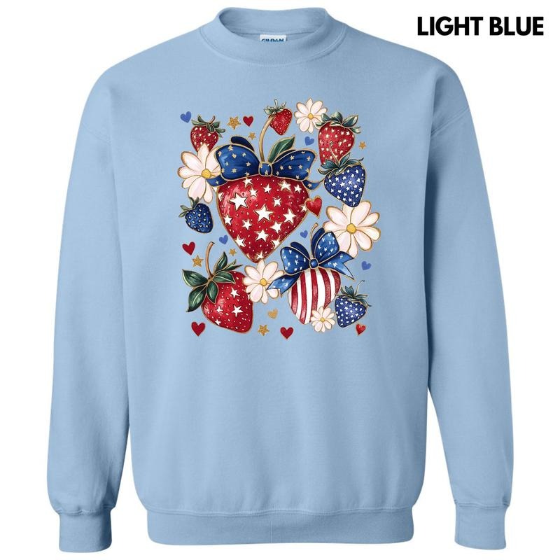 American Strawberries Sweatshirt 'NLB' T-Shirts, Hoodie | PodTeesHub.com