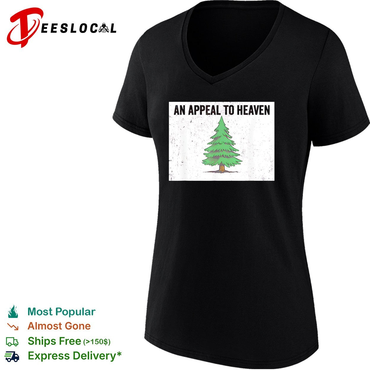An Appeal to Heaven Pine Tree Flag American shirt