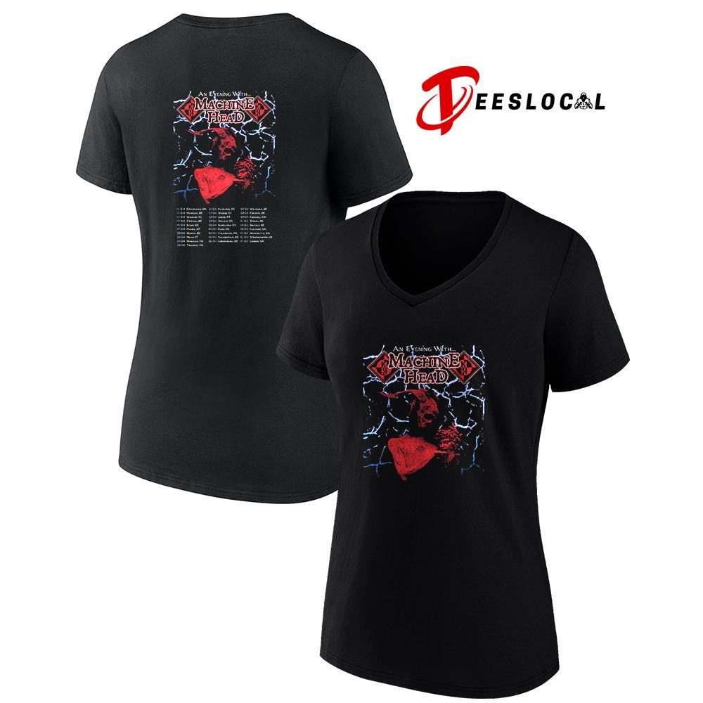 An evening with Machine Head schedule dates graphic shirt
