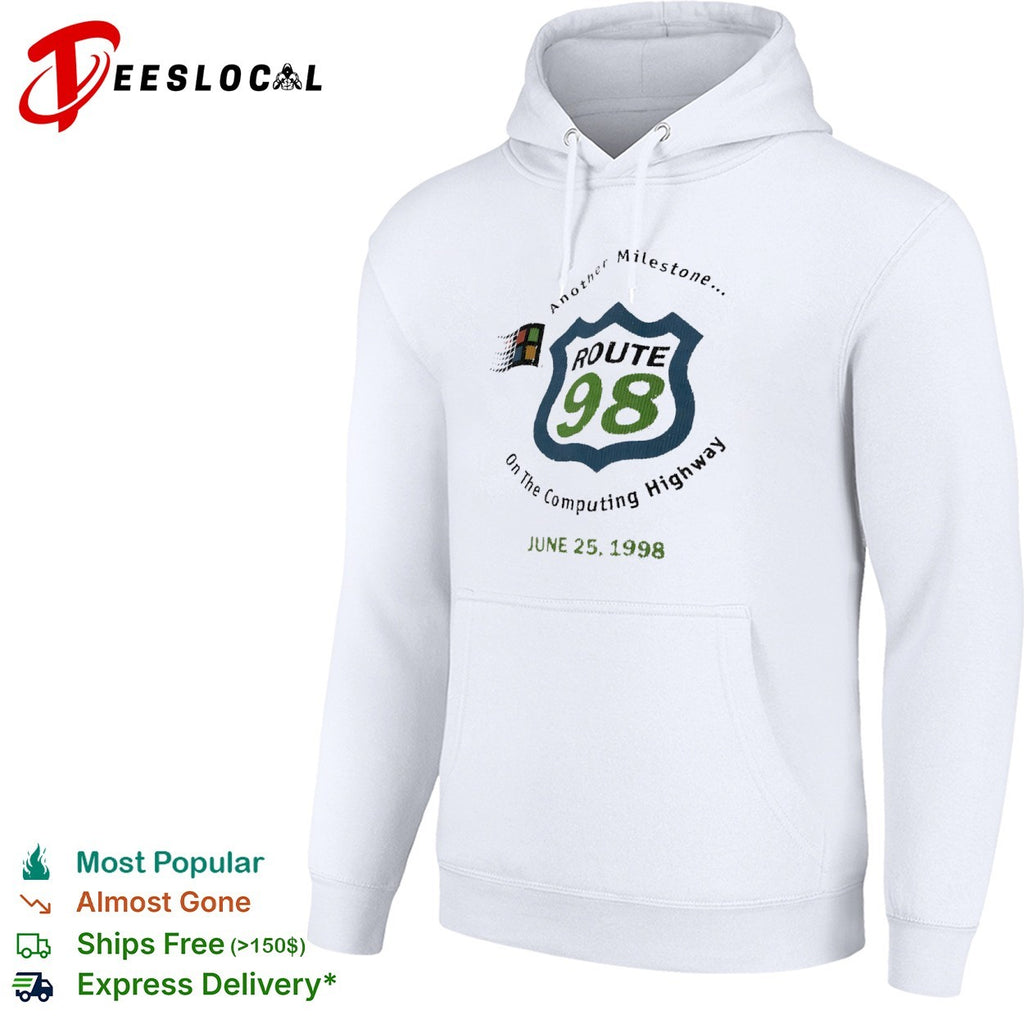 Another milestone Route 98 on the Computing Highway shirt