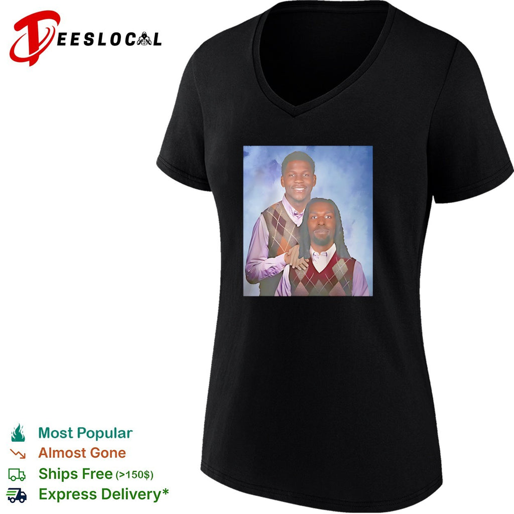 Anthony Edwards and Naz Reid Step Brothers shirt