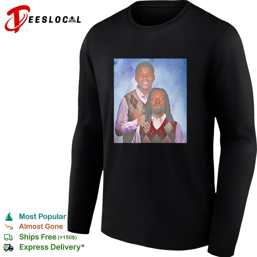 Anthony Edwards and Naz Reid Step Brothers shirt