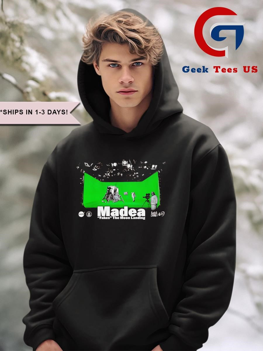 Apollo Madea fakers the moon landing shirt