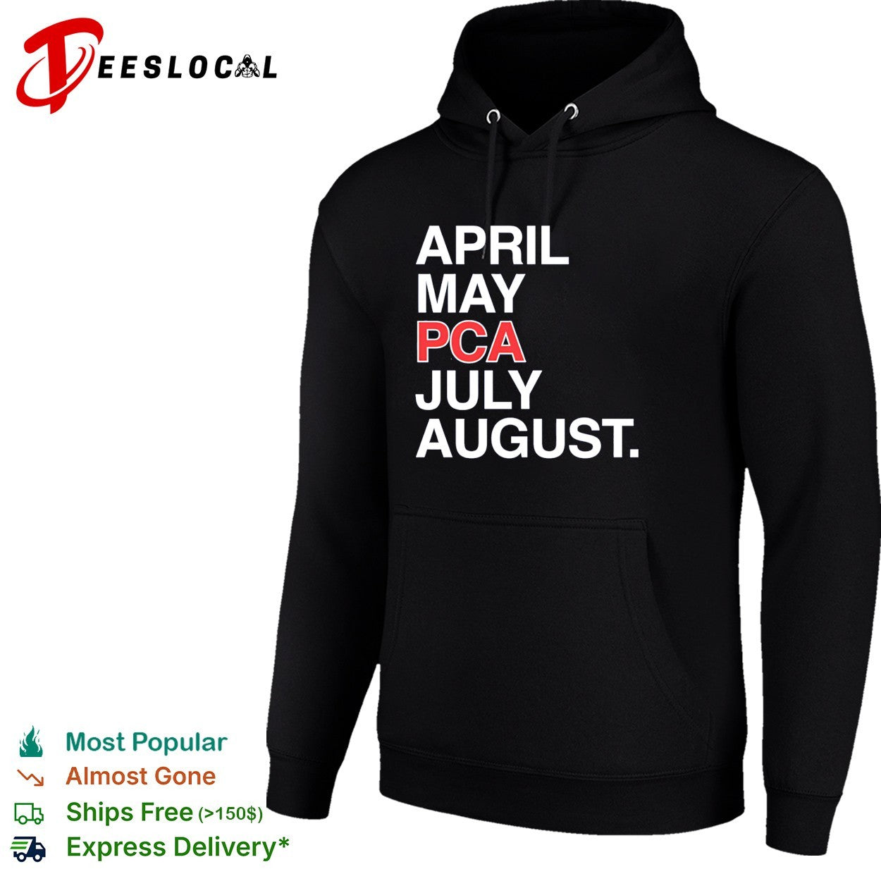 April May PCA July August shirt