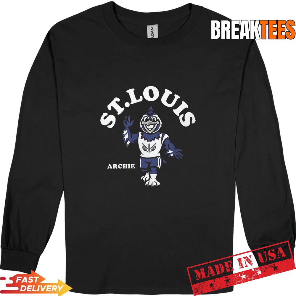 Archie B St Louis Battlehawks Football 2026 Mascot T-Shirt