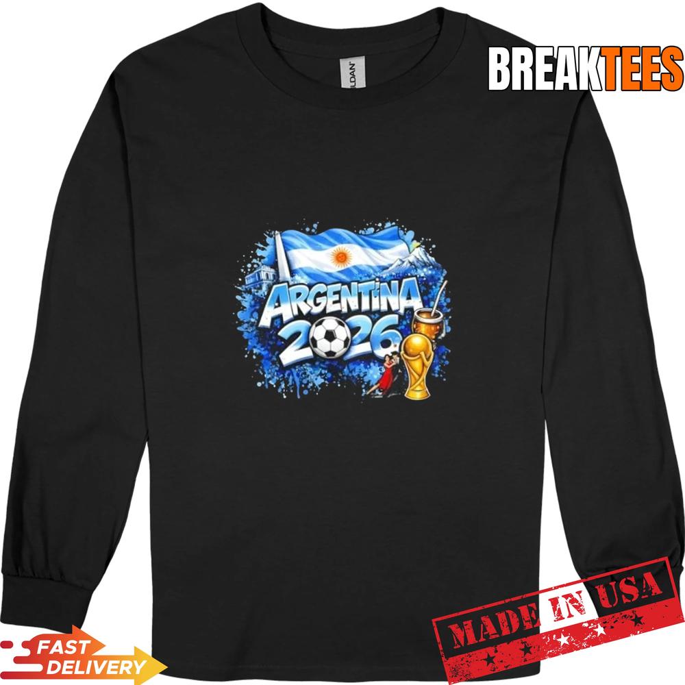 Argentina North America Soccer Tournament 2026 T-Shirt