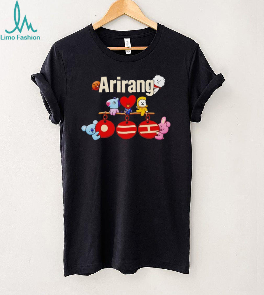 Arirang BT21 Line Friends K Pop Korean Culture Mascot T Shirt