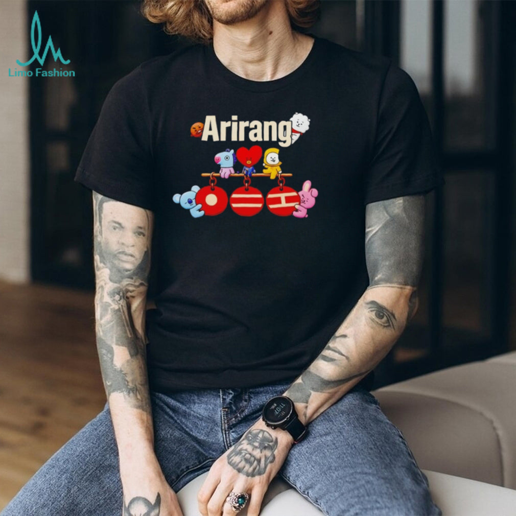 Arirang BT21 Line Friends K Pop Korean Culture Mascot T Shirt