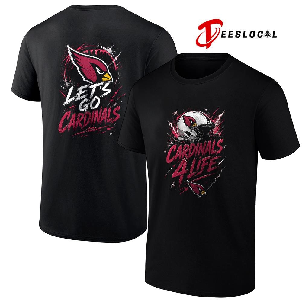 Arizona Cardinals x fan 4 life graphic shirt
