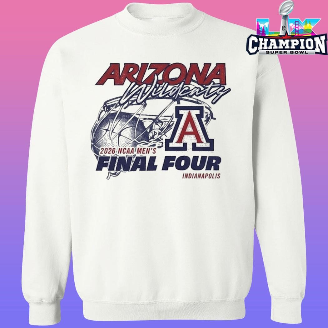 Arizona Wildcats 2026 Ncaa Final Four Shirt