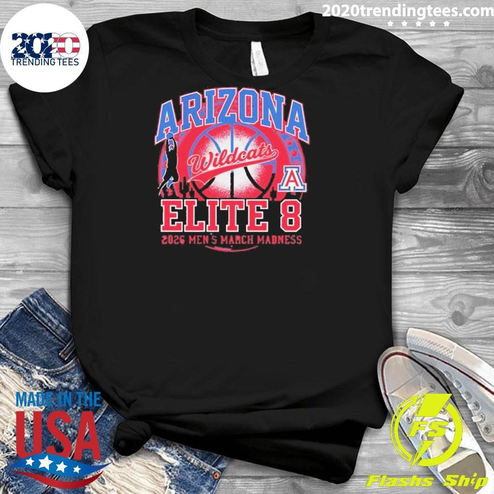 Arizona Wildcats Elite 8 2026 Men’s March Madness Shirt