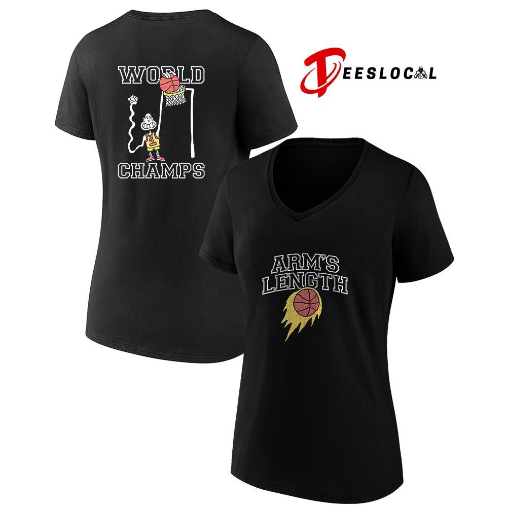 Arm’s Length world champs basketball shirt