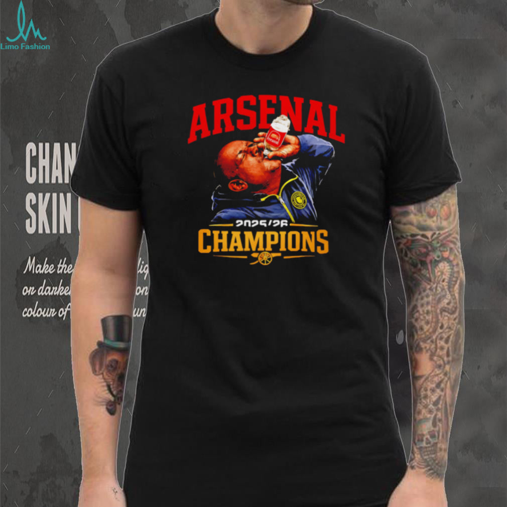 Arsenal 2025 2026 Champions English Football Soccer T Shirt