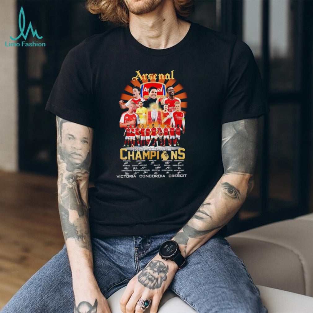 Arsenal Fc 2025 26 Premier League Champions signature shirt