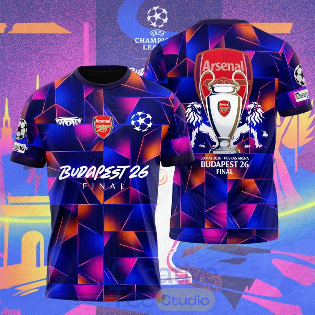 Arsenal UCL Budapest Final 2026 Shirt