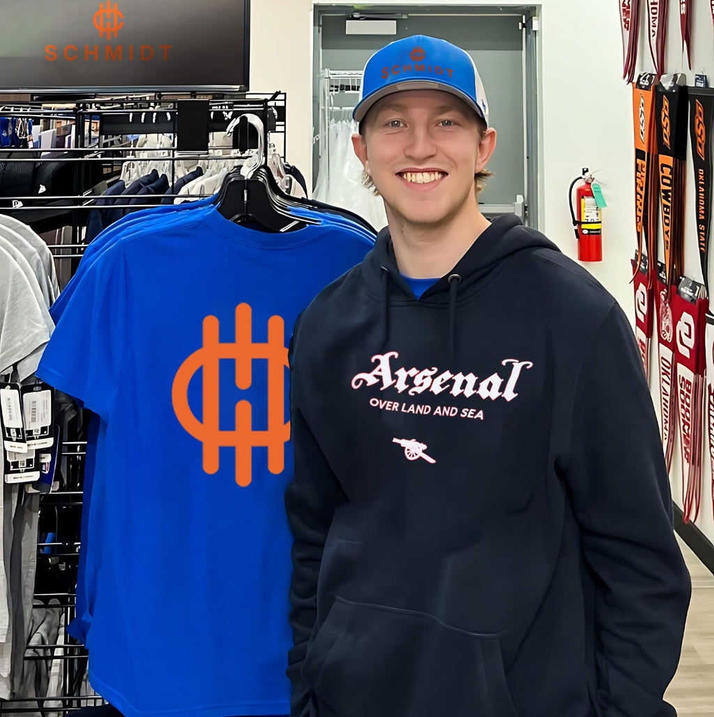 Arsenal over land and sea shirt
