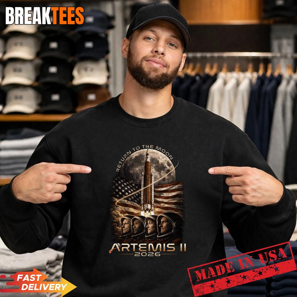 Artemis II Rocket Launch Space Exploration 2026 Shirt
