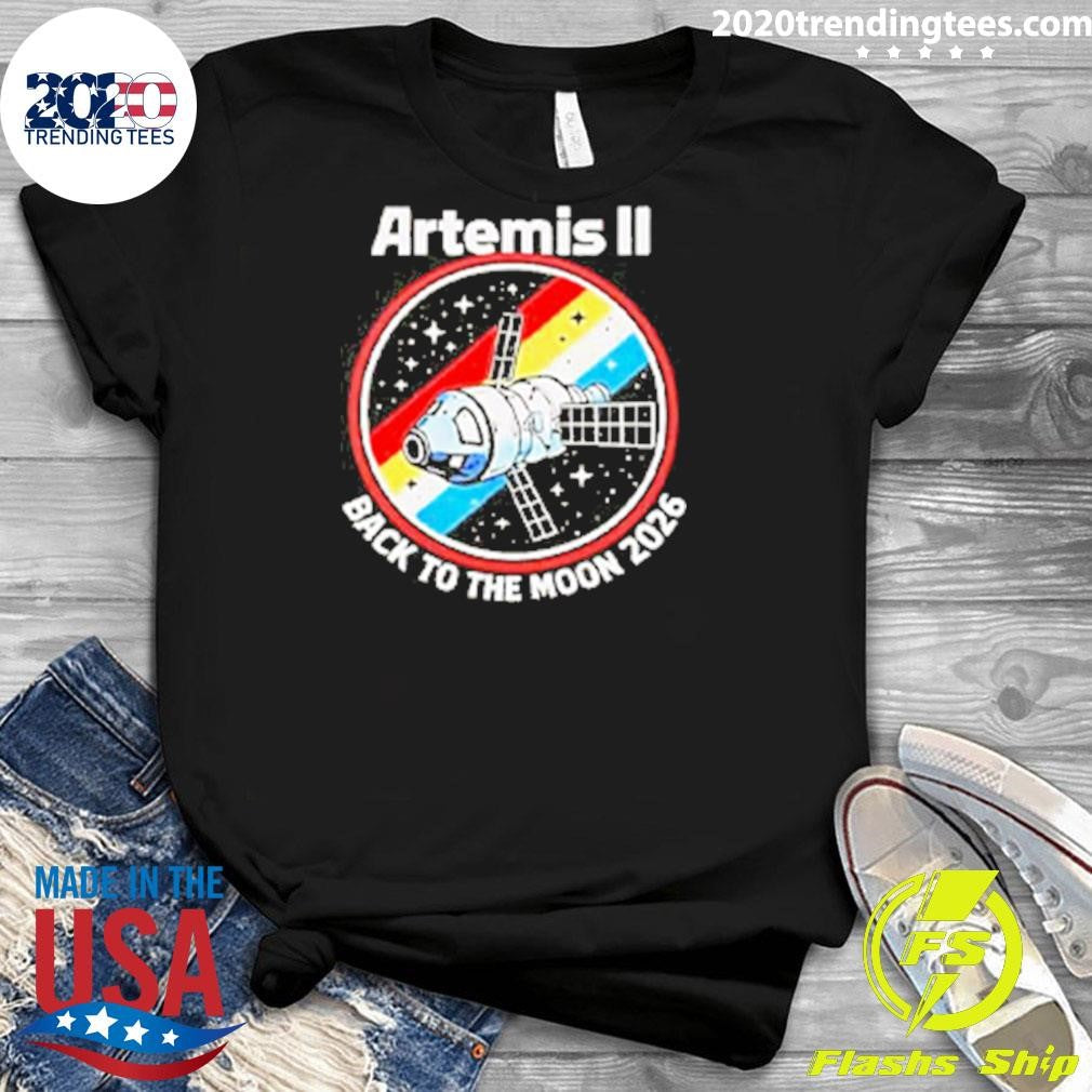 Artemis Ii Back To The Moon 2026 Shirt