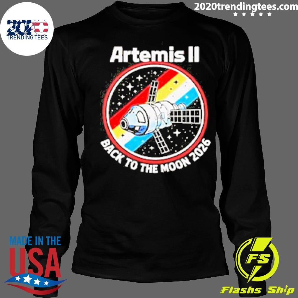 Artemis Ii Back To The Moon 2026 Shirt
