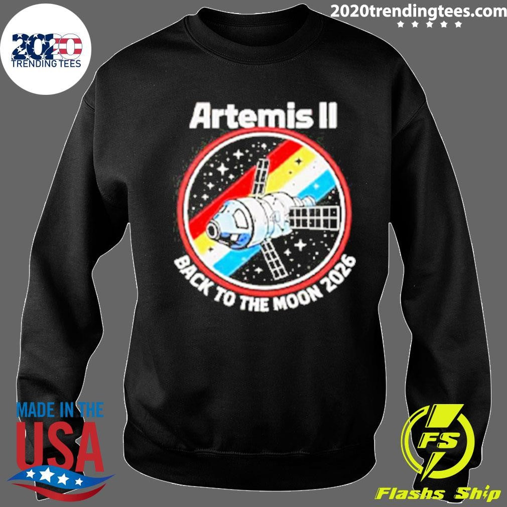 Artemis Ii Back To The Moon 2026 Shirt