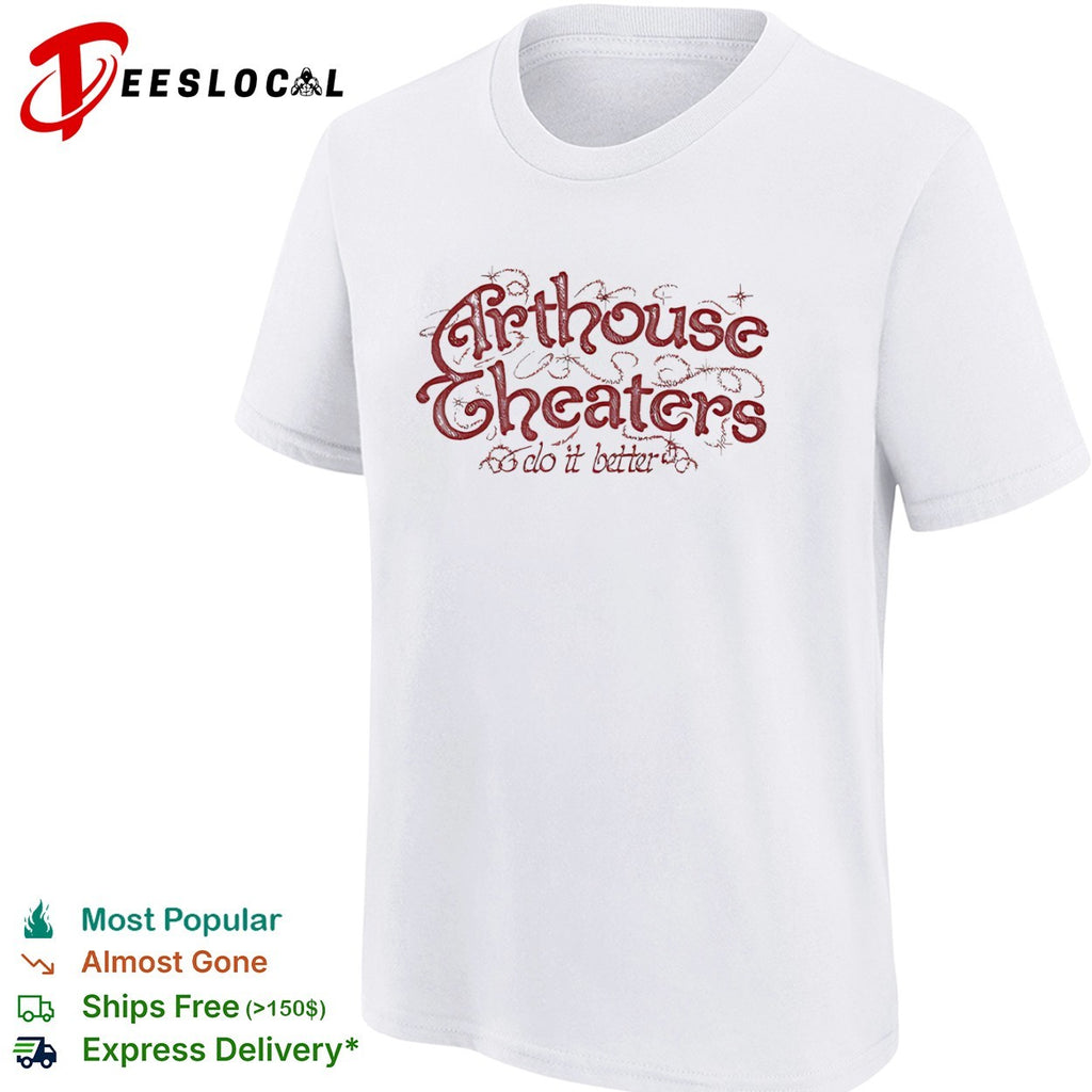 Arthouse Cheaters do it better typography shirt