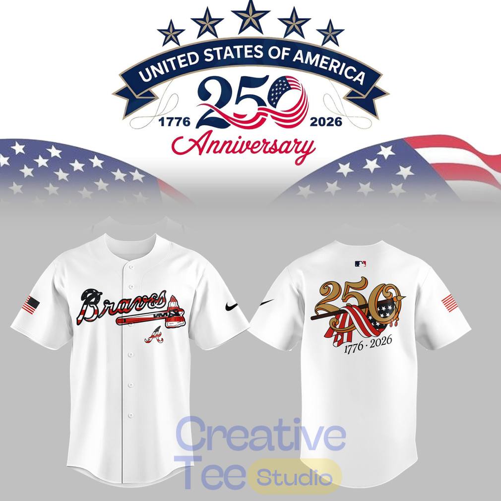Atlanta Braves USA 250 Anniversary Special Jersey