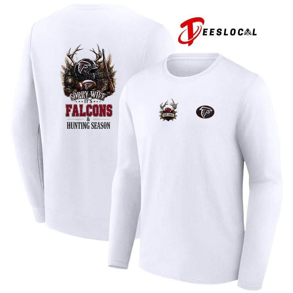 Atlanta Falcons sorry wife it’s hunting season deer shirt