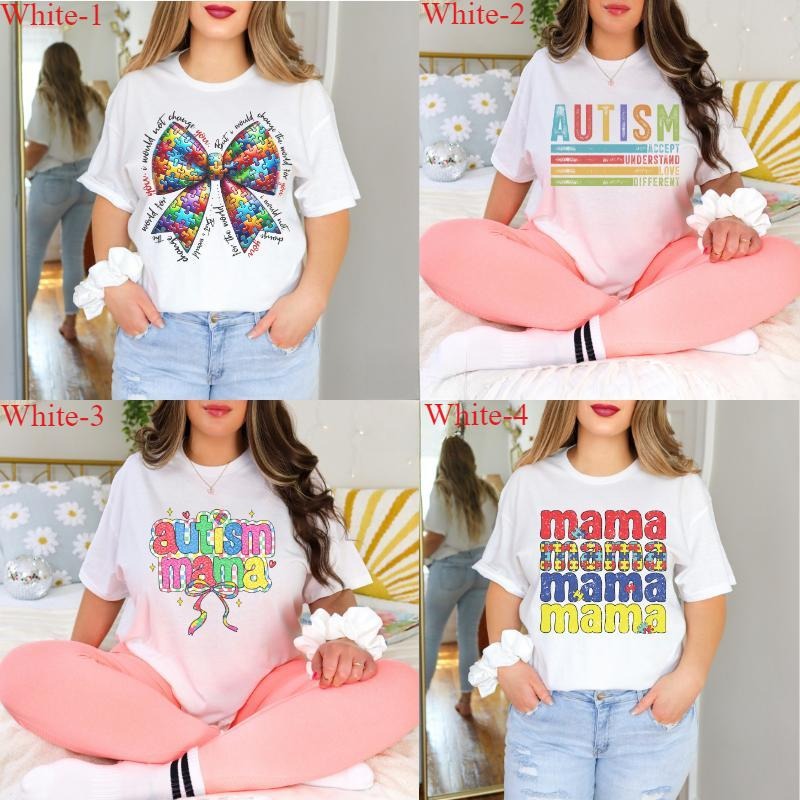 Autism Awareness Mystery Tshirt on White 100% cotton Hoodie, Sweatshirt | PodTeesHub.com