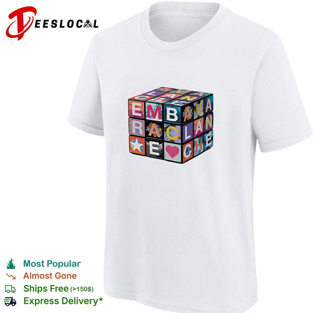 Avalanche Embrace Rubiks Cube shirt