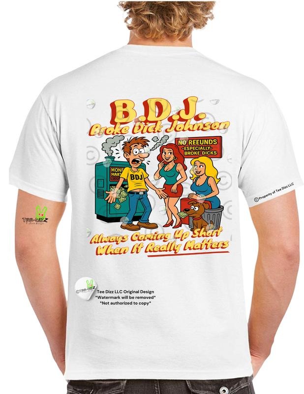 B.D.J. - Funny Men's Graphic T-shirt Hoodie, Sweatshirt | PodTeesHub.com
