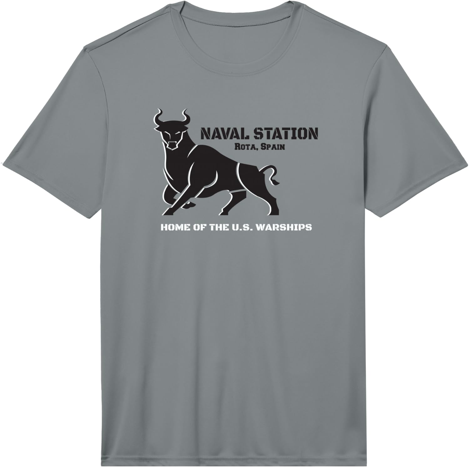 Naval Station ROTA, Spain Home of THE U.S. Warships Performance T-Shirt