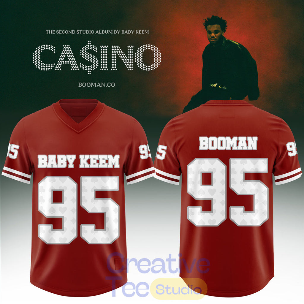 BB KEEM CA$INO TOUR 2026 Special Football Jersey