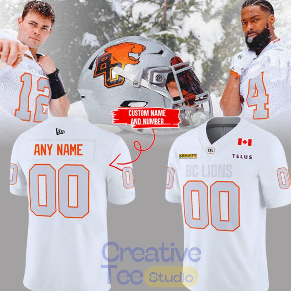 BC Lions “Pacific Frost” Football Jersey