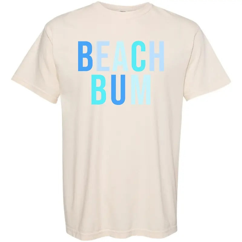 BLUE Beach Bum Comfort Colors T-Shirt 'NLB' Hoodie, Sweatshirt | PodTeesHub.com