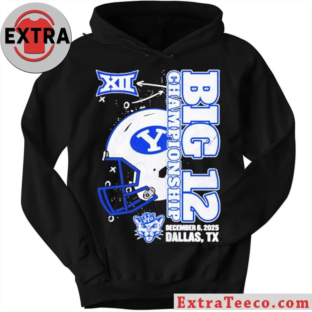 BYU Cougars Big 12 Football Championship Dallas, TX, December 6, 2025 Shirt
