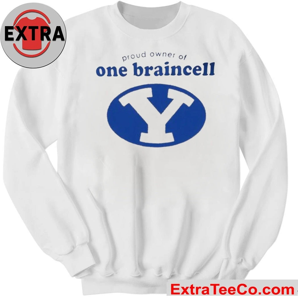 BYU Cougars Proud Owner of One Braincell at Brigham Young University T-Shirt
